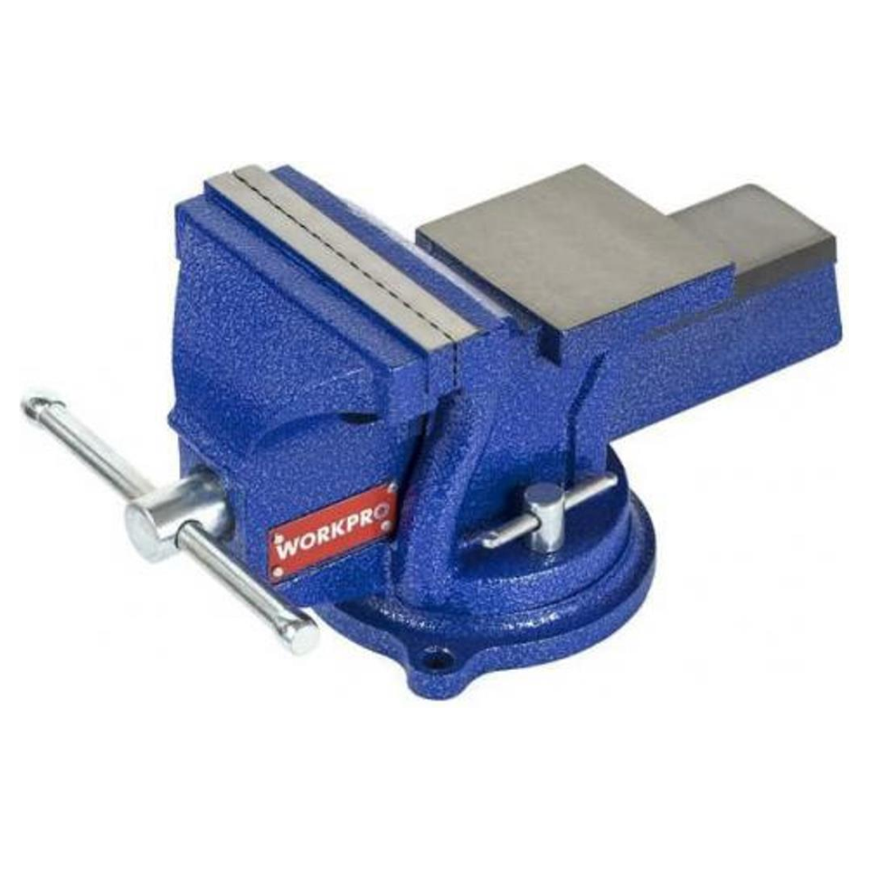 Workpro WP233005 Bench Vice with Swivel Base 100MM 4" | Workpro by KHM Megatools Corp.