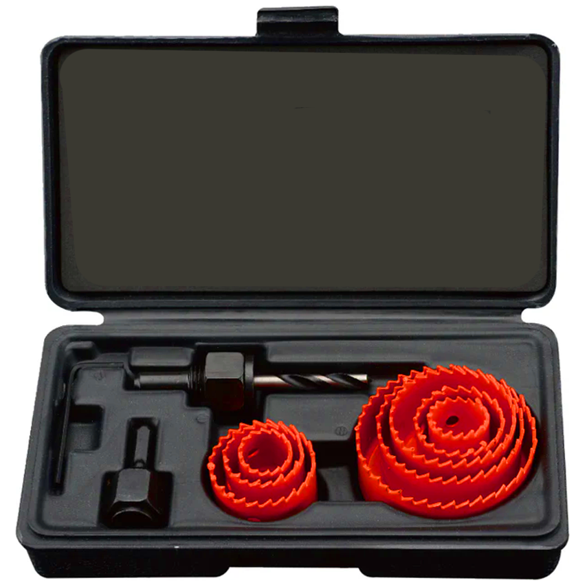 Workpro WP403002WE Wood Hole Saw Set 11Pcs | Workpro by KHM Megatools Corp. Main image