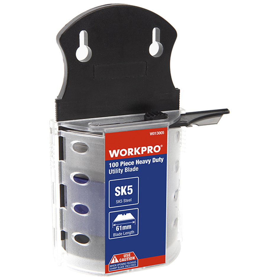 Workpro W013005WE Utility Knife Blades 100Pcs | Workpro by KHM Megatools Corp. Main image