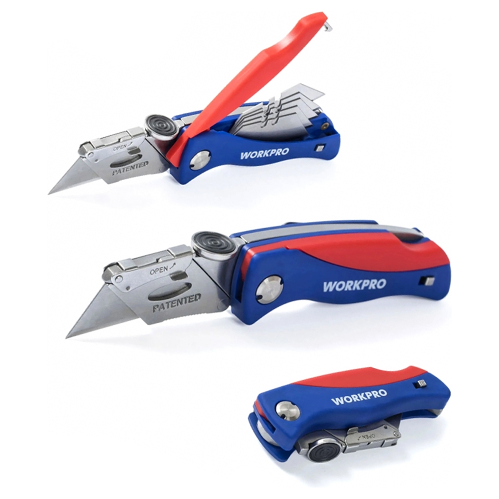 Workpro WP211006 Quick-Change Folding Utility Knife | Workpro by KHM Megatools Corp.