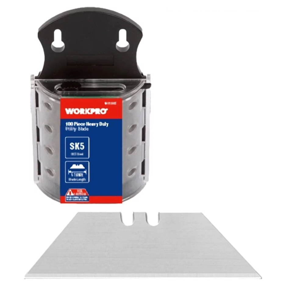 Workpro WP213003 SK5 Utility Knife Blades 100Pcs | Workpro by KHM Megatools Corp. Main image