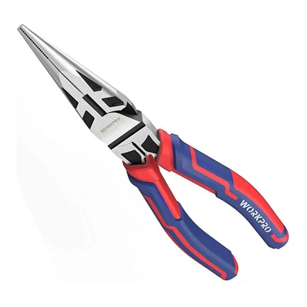 Workpro WP231102 CR-V Long Nose Pliers 8" | Workpro by KHM Megatools Corp.