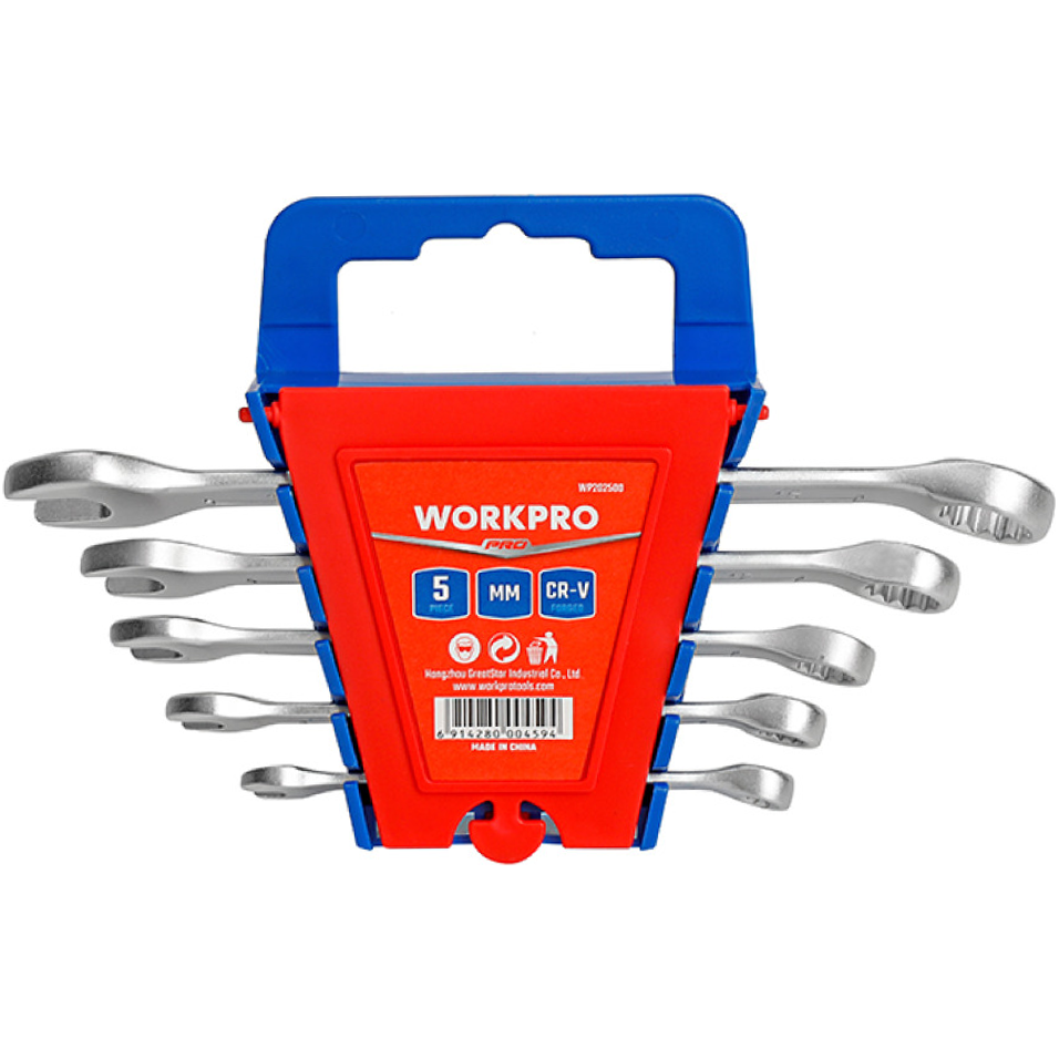 Workpro WP202500 Combination Wrench Set 5pc | Workpro by KHM Megatools Corp. Main image