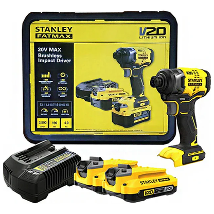 Stanley SBI820M2K Cordless Impact Driver 20V | Stanley by KHM Megatools Corp.
