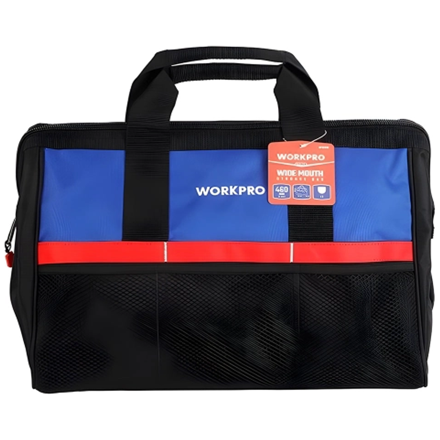 Workpro WP281002 Wide Mouth Storage Tool Bag 18" | Workpro by KHM Megatools Corp.
