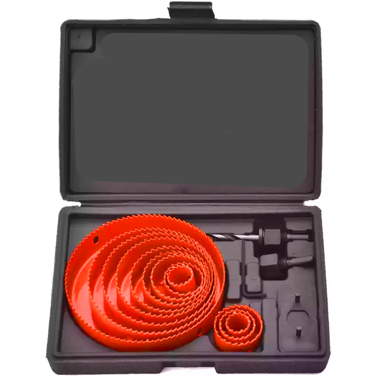 Workpro WP403003WE Wood Hole Saw Set 16Pcs | Workpro by KHM Megatools Corp.