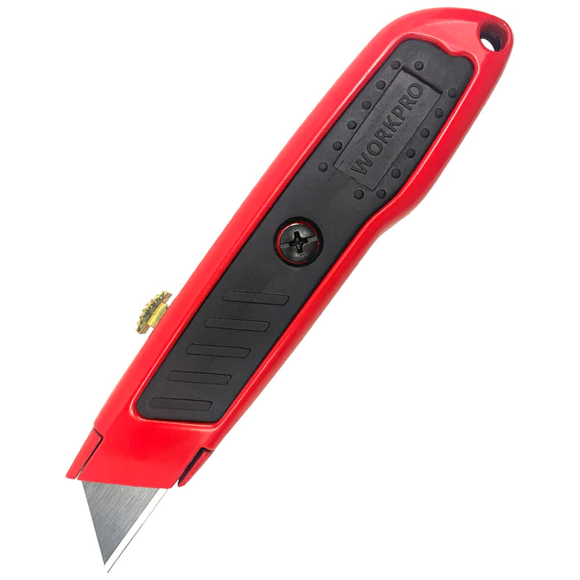 Workpro WP213005 Retractable Utility Knife Aluminum | Workpro by KHM Megatools Corp.