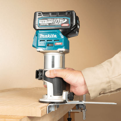 Makita RT001GZ25 40V Cordless Palm Router / Trimmer 1/4" (XGT) [Bare] - KHM Megatools Corp.