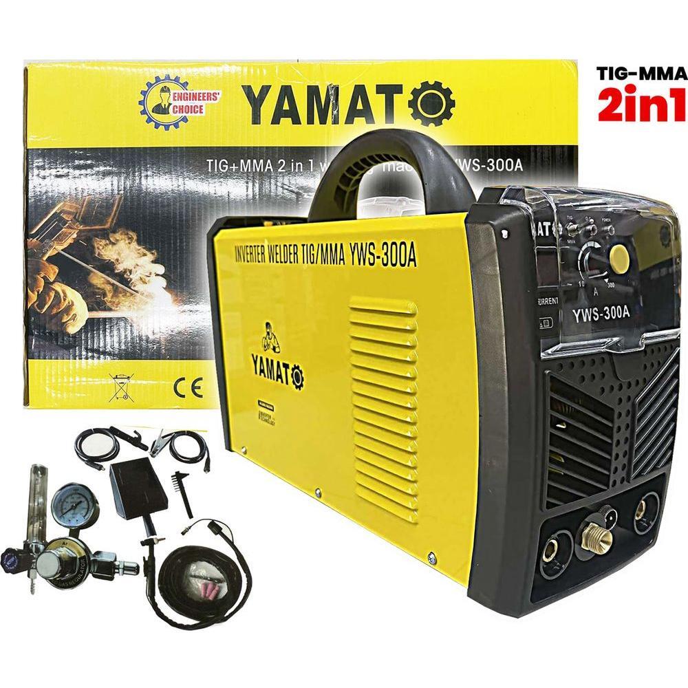 Yamato YWS-300A Inverter IGBT DC (TIG/MMA) 2 in 1 Welding Machine | Yamato by KHM Megatools Corp.