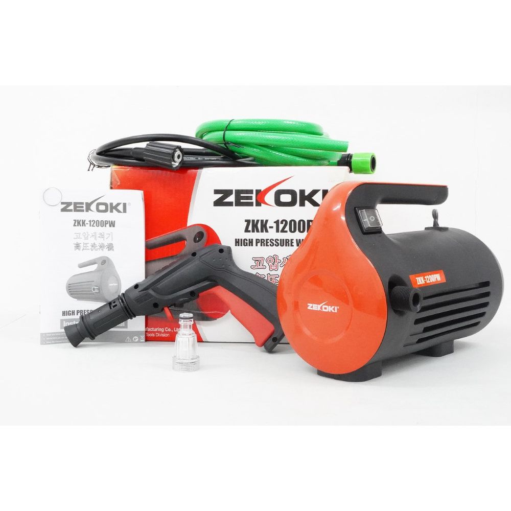 Zekoki ZKK-1200PW Portable High Pressure Washer | Zekoki by KHM Megatools Corp.