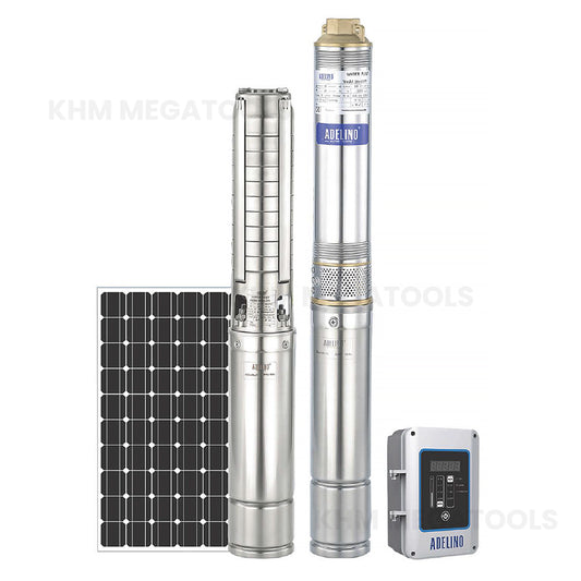 Adelino Solar Submersible Deep Well Pump 550W