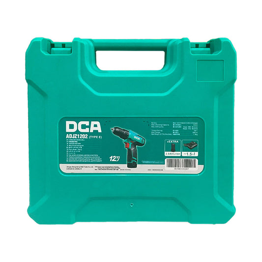 DCA ADJZ1202-E 12V Cordless Drill / Driver 10mm [Kit] | DCA by KHM Megatools Corp.