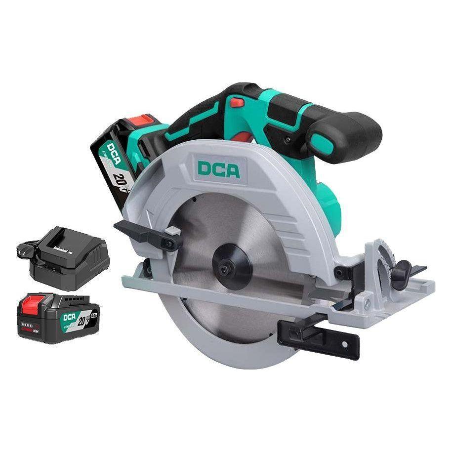 DCA ADMY02-185 BM 20V Cordless Brushless Circular Saw 7-1/4" [Kit] - KHM Megatools Corp.