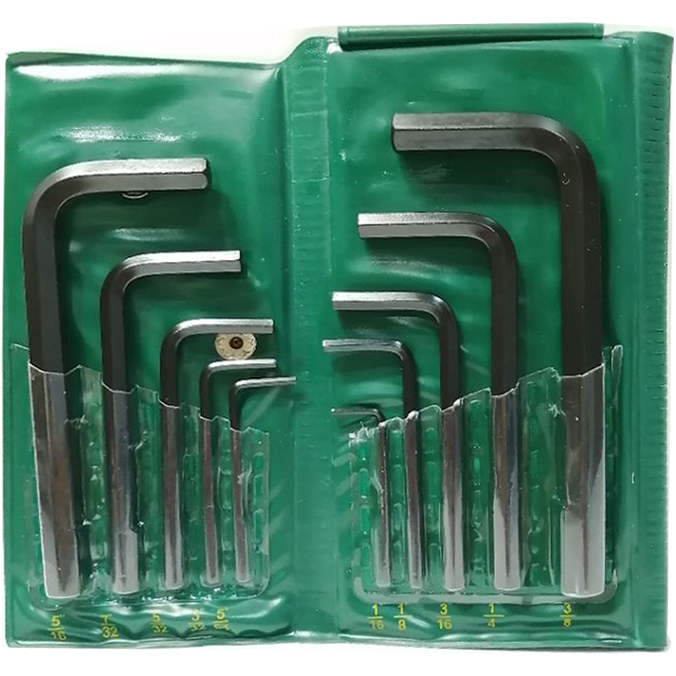 S-Ks Allen Wrench Set with Plastic Pouch | SKS by KHM Megatools Corp.