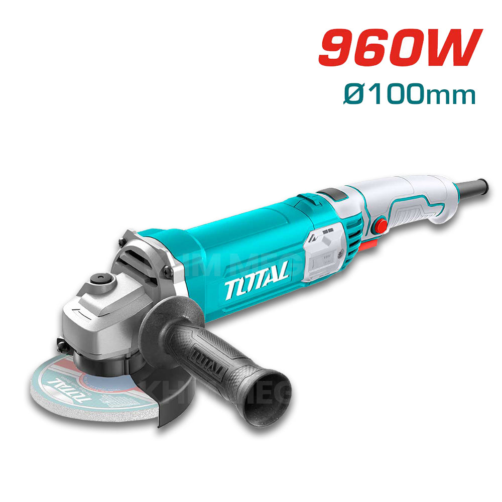 Total TG10710076 Angle Grinder 4" 960W
