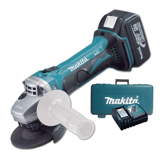 Makita DGA406RF 18V Cordless Brushless Angle Grinder (LXT-Series)