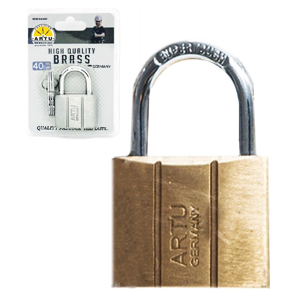 ARTU PAD-04440 Brass Padlock 40MM