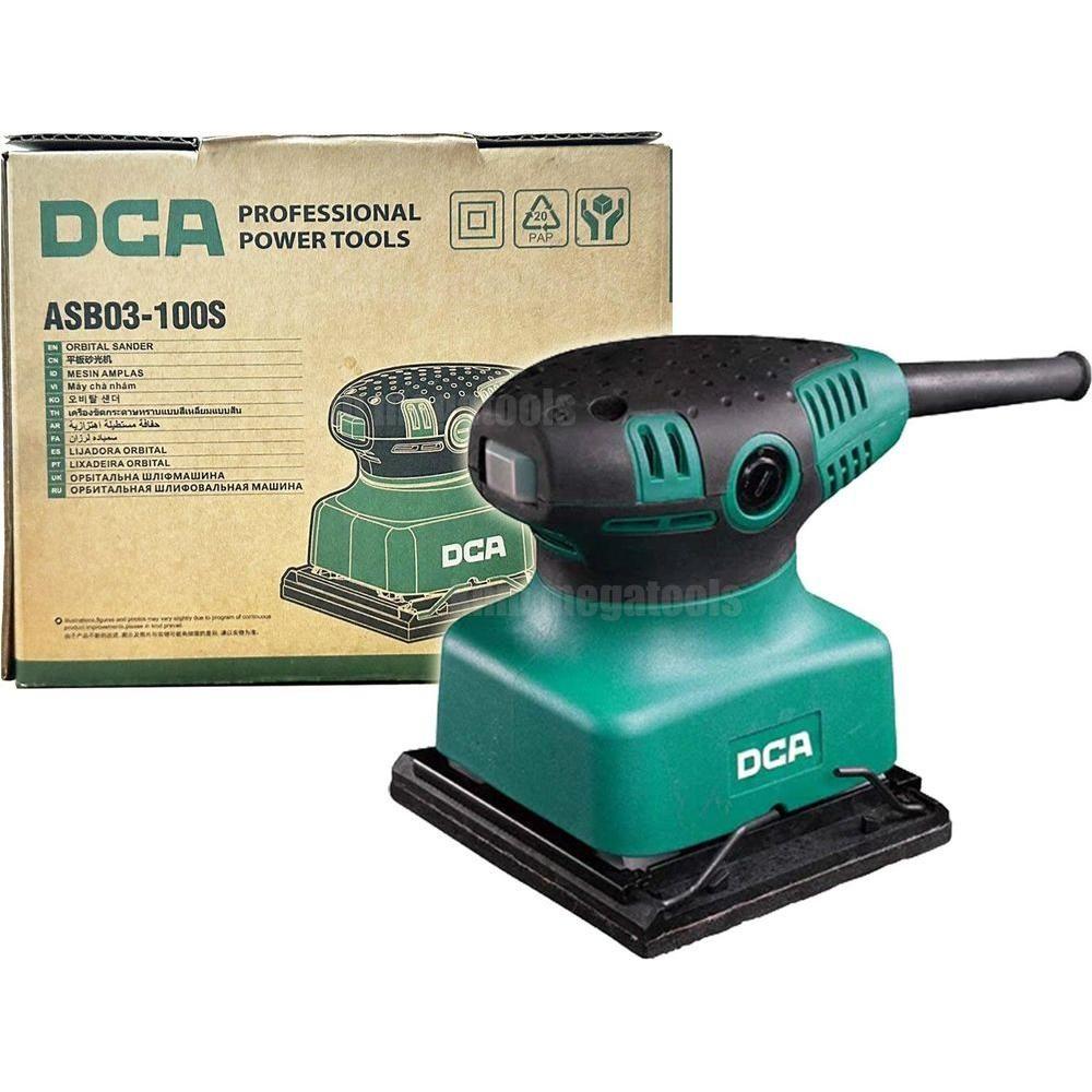 DCA ASB03-100S Palm Sander 240W 100x110mm - KHM Megatools Corp.