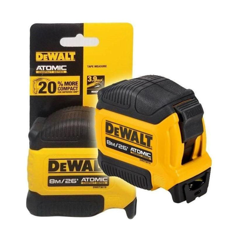 Dewalt DWHT38118-30 Compact Tape Measure 8 meters [28mm] (Atomic)