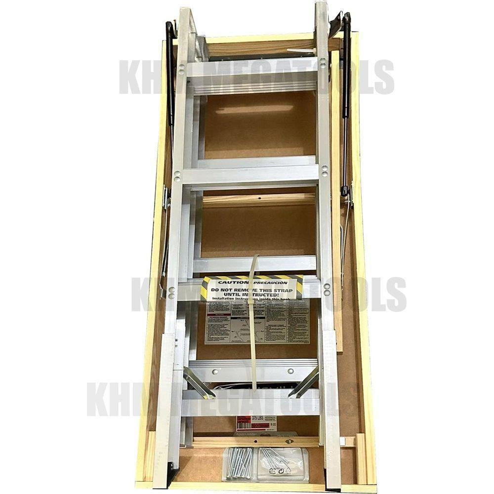 Louisville AA2210 Aluminum Attic Ladder "ELITE" 375 lbs - KHM Megatools Corp.