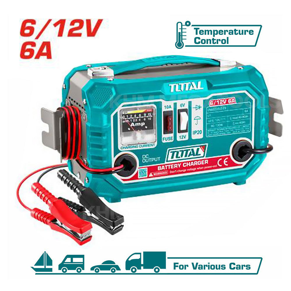 Total TBC1501 Car Battery Charger 6A