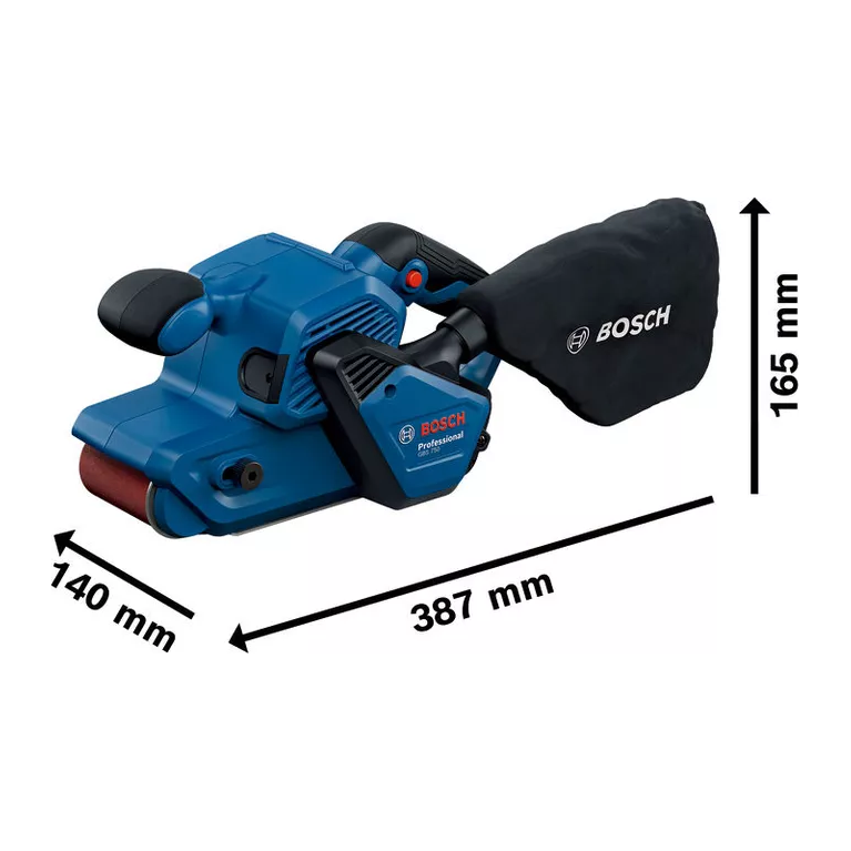 Bosch GBS 750 Belt Sander 850W (75x 533mm) | Bosch by KHM Megatools Corp.