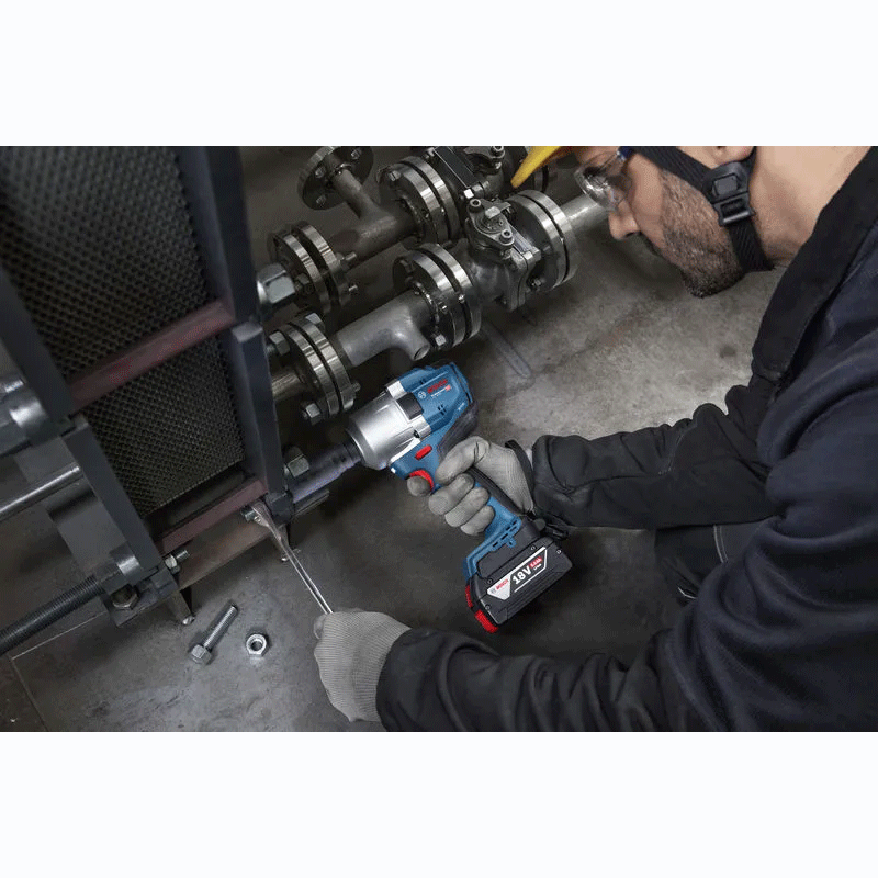 Bosch GDS 18V-780 Cordless Brushless Impact Wrench 1/2" Drive 780Nm (Set) | Bosch by KHM Megatools Corp.