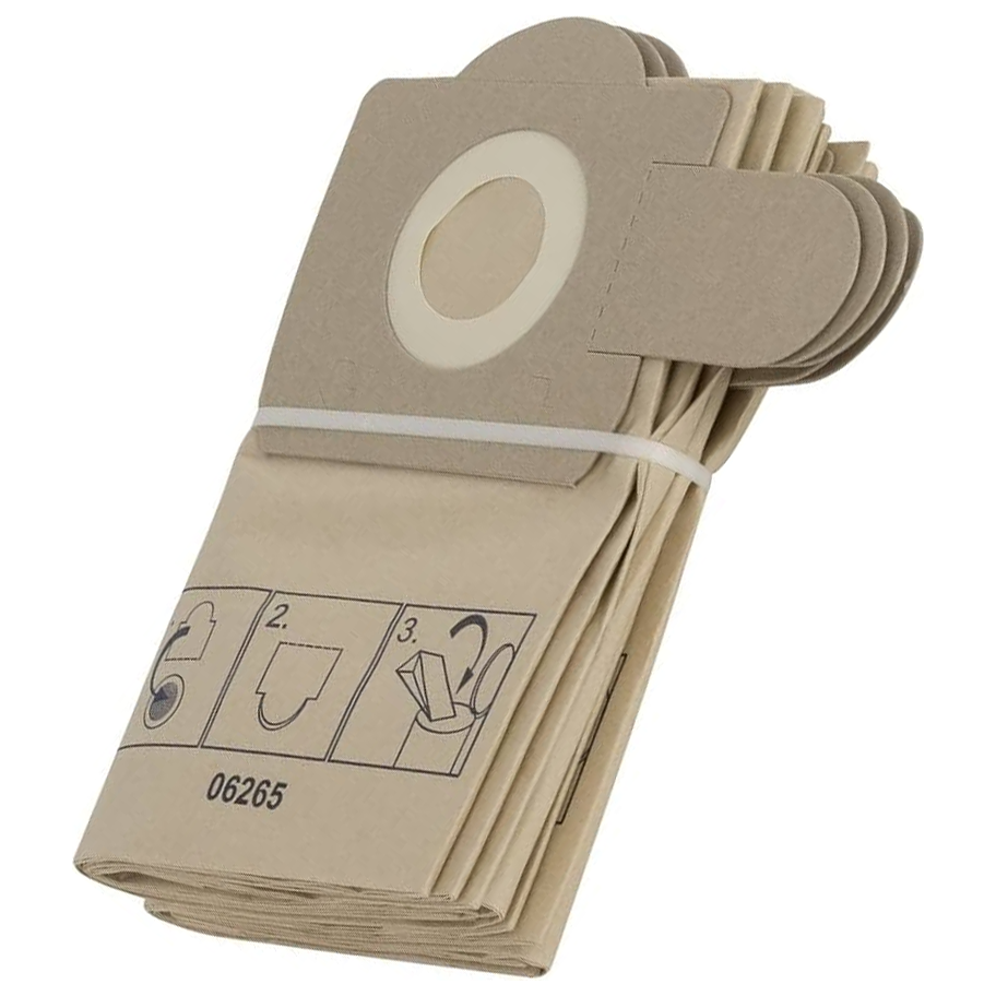 Bosch Paper Dust Bag for Vacuum 5Pcs (2605411150) | Bosch by KHM Megatools Corp. Main image