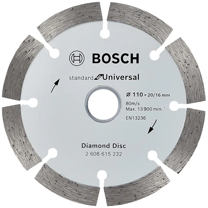 Bosch Diamond Disc Standard Universal 4" (2608615232) | Bosch by KHM Megatools Corp. Main image