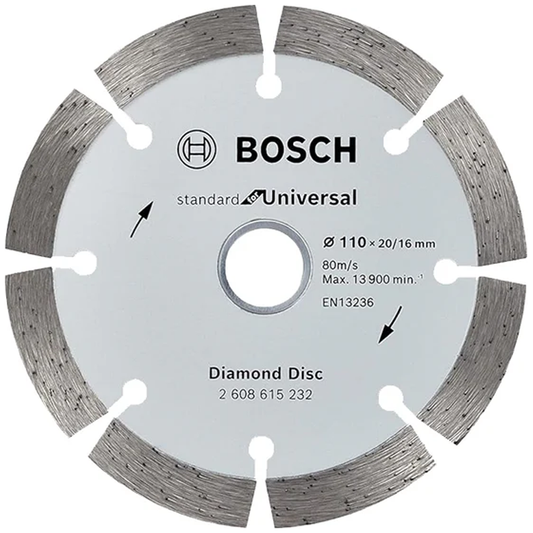 Bosch Diamond Disc Standard Universal 4" (2608615232) | Bosch by KHM Megatools Corp.