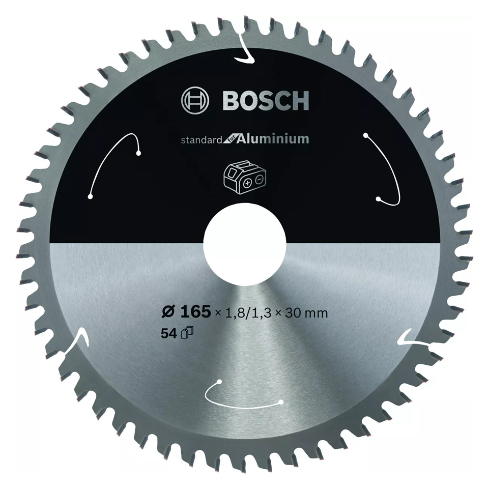 Bosch Circular Saw Blade for Aluminum 165mm x 54T (2608837764) | Bosch by KHM Megatools Corp. Main image