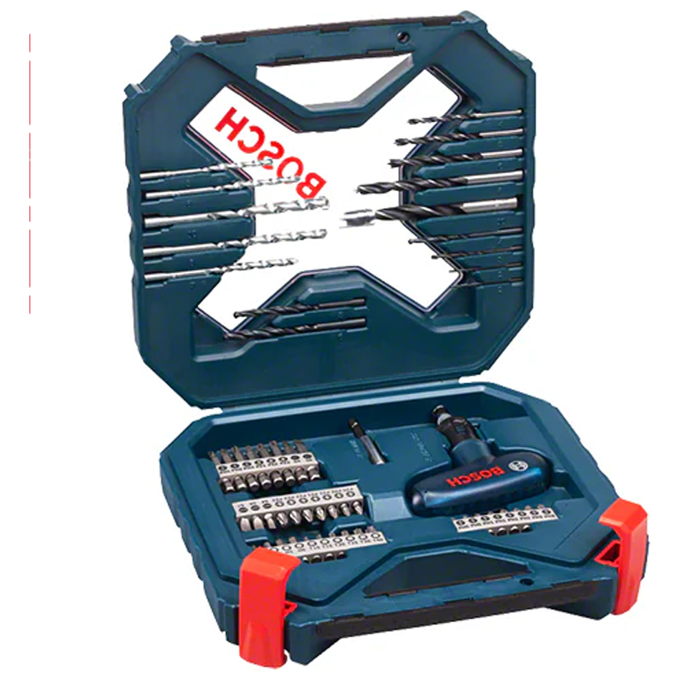 Bosch Mixed Bit set with Rachet Screwdriver 54Pcs | Bosch by KHM Megatools Corp.