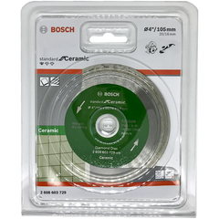 Bosch Diamond Cutting Disc for Ceramic/Tiles 4" (2608603729) | Bosch by KHM Megatools Corp.