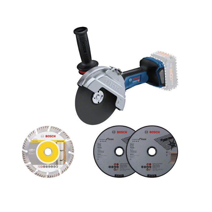 Bosch GWS 18V-180P Cordless Angle Grinder 7" | Bosch by KHM Megatools Corp.