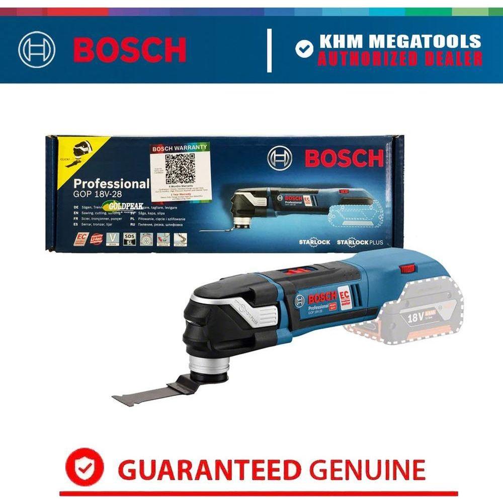 Bosch GOP 18V-28 Brushless Cordless Oscillating Tool / Multi Tool 18V [Starlock] (Bare) | Bosch by KHM Megatools Corp.