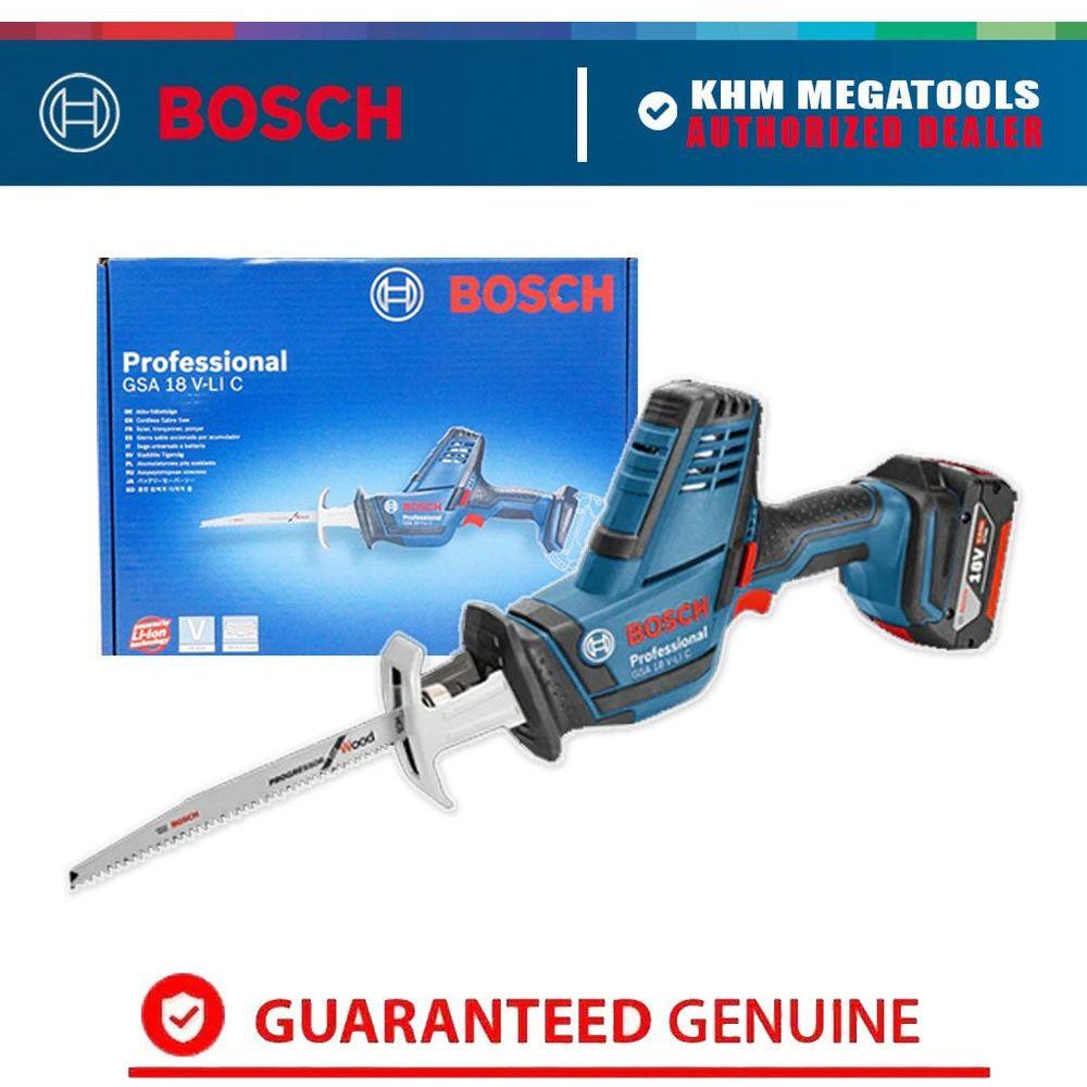 Bosch GSA 18 V-Li C Cordless Reciprocating Saw 18V (Bare) | Bosch by KHM Megatools Corp.