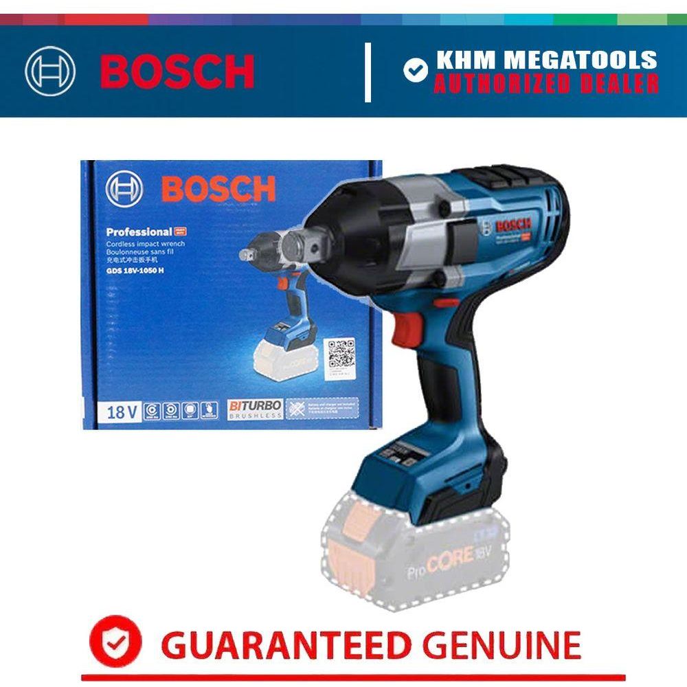 Bosch GDS 18V-1050 H Brushless Cordless Impact Wrench 3/4" 1050Nm 18V [Bare] | Bosch by KHM Megatools Corp.