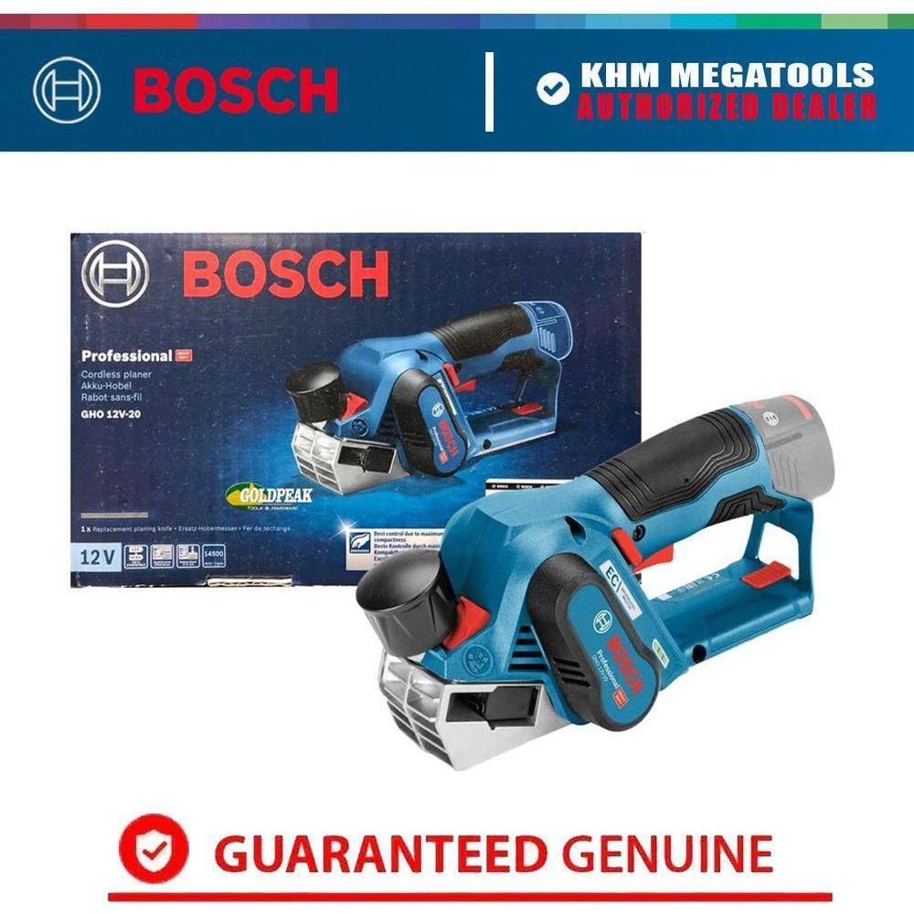Bosch GHO 12V-20 Brushless Cordless Planer 56mm 12V (Bare) | Bosch by KHM Megatools Corp.