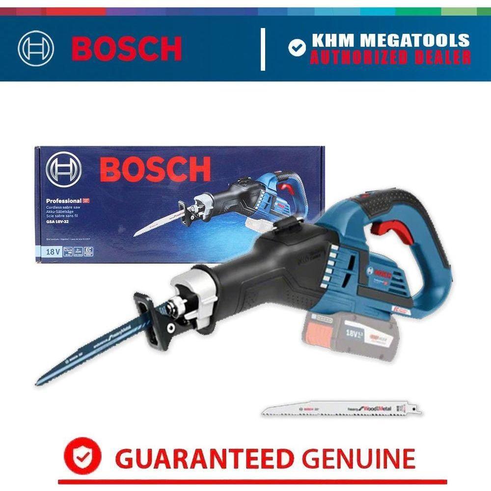 Bosch GSA 18V-32 Cordless Reciprocating Saw 18V (Bare) | Bosch by KHM Megatools Corp.
