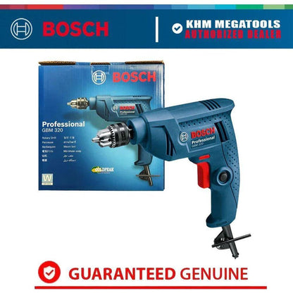 Bosch GBM 320 Hand Drill 6.5mm (1/4") 320W [Contractor's Choice] | Bosch by KHM Megatools Corp.
