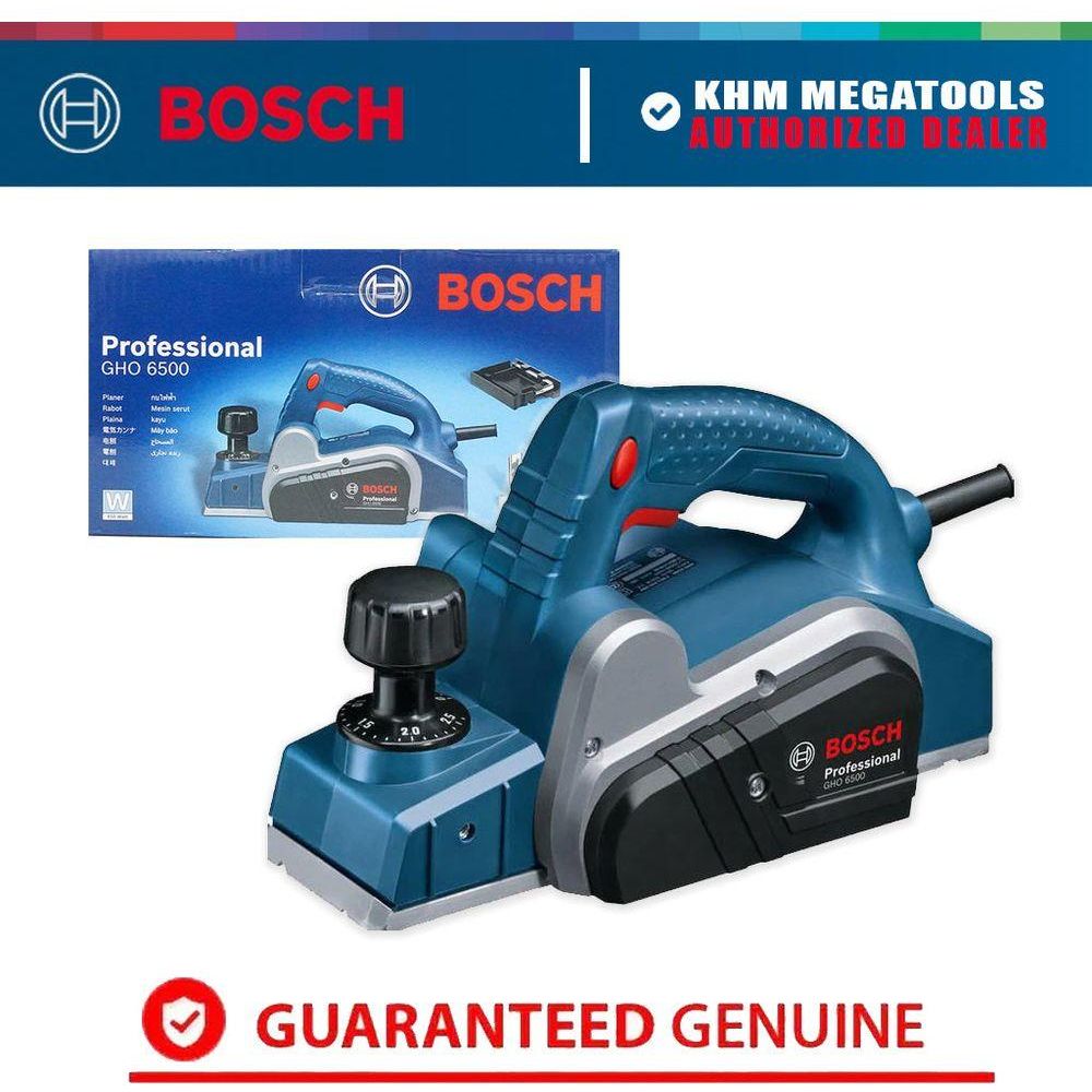 Bosch GHO 6500 Wood Planer 3-1/4" 650W [Contractor's Choice] | Bosch by KHM Megatools Corp.