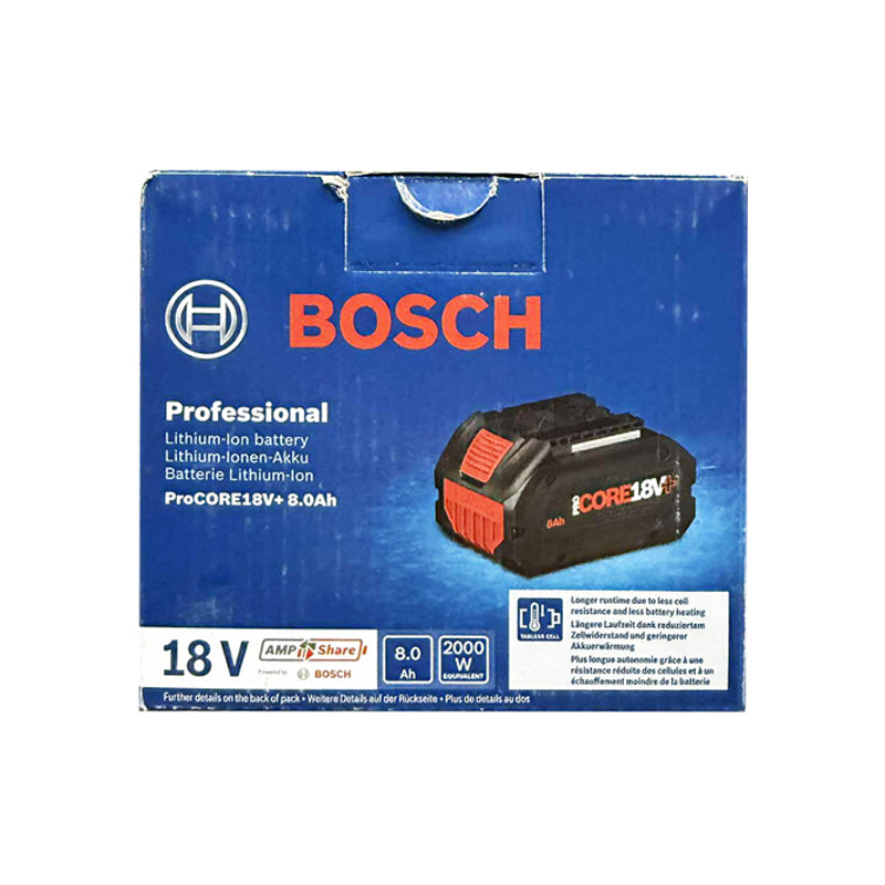 Bosch ProCore 18V + 8.0Ah PERFORMANCE Battery