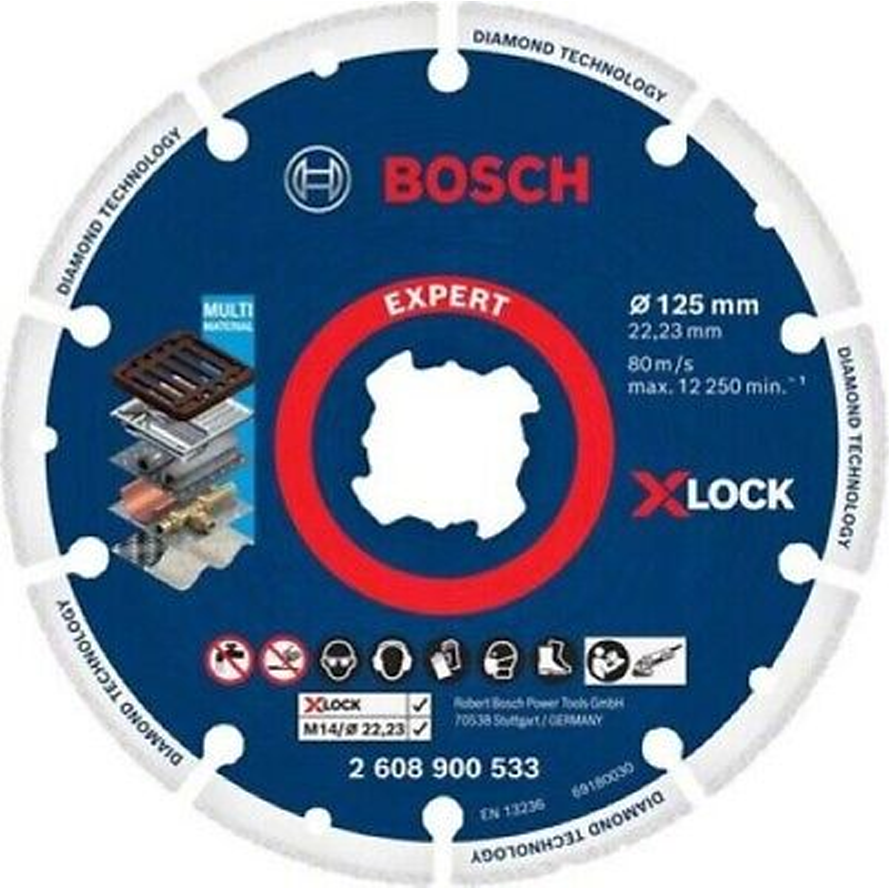 Bosch Diamond Cut Off Wheel 5" (2608900533) | Bosch by KHM Megatools Corp. Main image