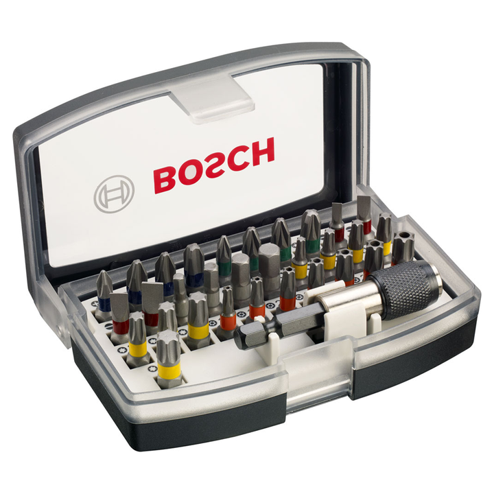 Screwdriver Set Color Box Design Bosch Screwdriver Bit Set 32Pcs with Color Coding – KHM Megatools Corp.