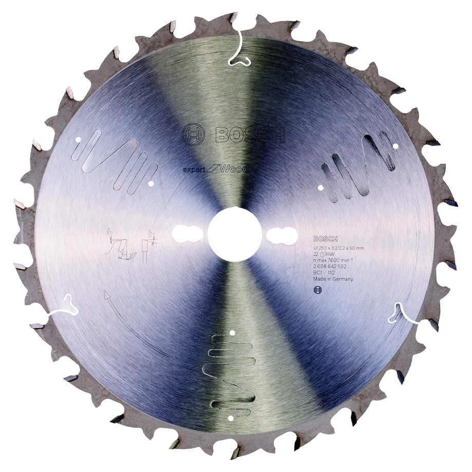 Bosch Circular Saw Blade Expert for Wood 10"x22T (2608642502) | Bosch by KHM Megatools Corp.