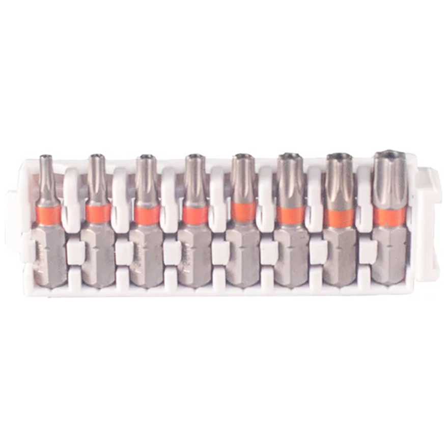 Bosch Security Torx Pick and Click Insert Impact Bit Set 8pcs (2608522416) | Bosch by KHM Megatools Corp.