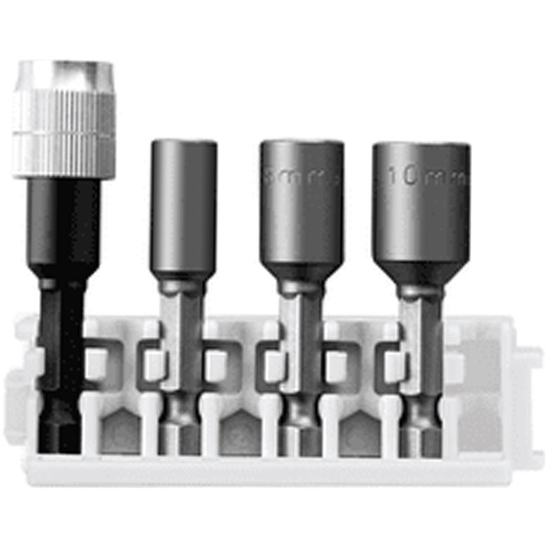 Bosch Pick and Click Nutsetter 6, 8, 10mm and Quick Change Bit Holder (2608522418) | Bosch by KHM Megatools Corp. Main image