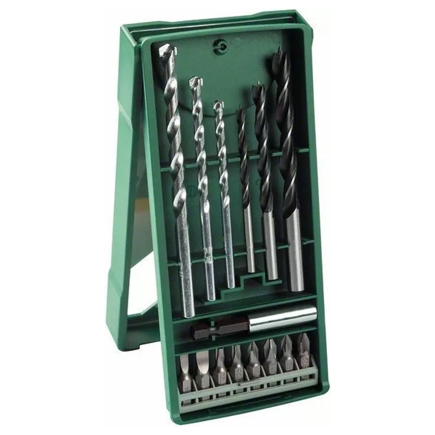 Bosch X-Line Combination Drill and Screw Bit Set 15Pcs (2607019579) | Bosch by KHM Megatools Corp.