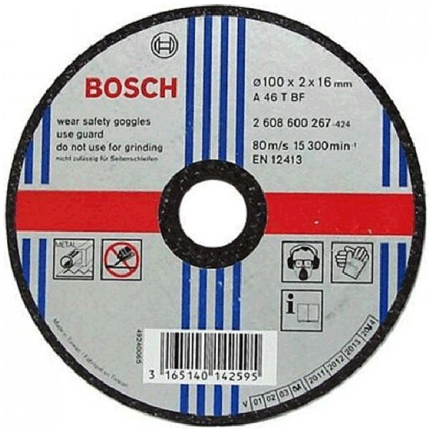 Bosch Grinding Disc for Metal 5" 3MM (2608600270) | Bosch by KHM Megatools Corp.