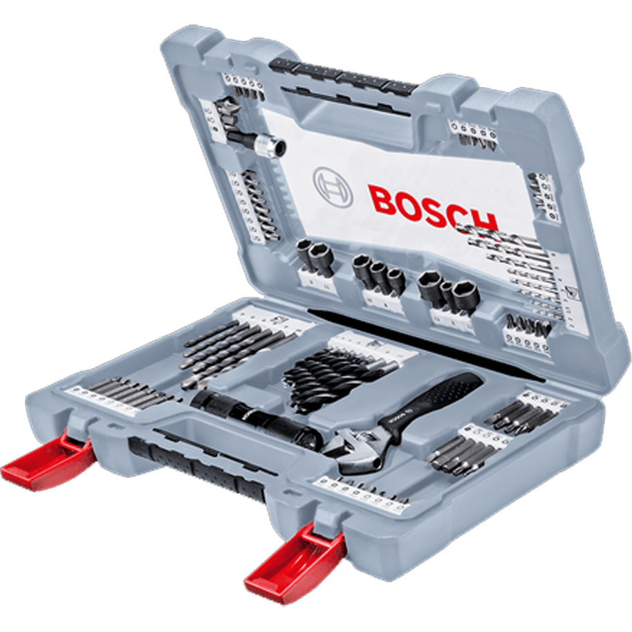 Bosch Premium Tools Mixed Set 91Pcs (2608P00235) | Bosch by KHM Megatools Corp. Main image